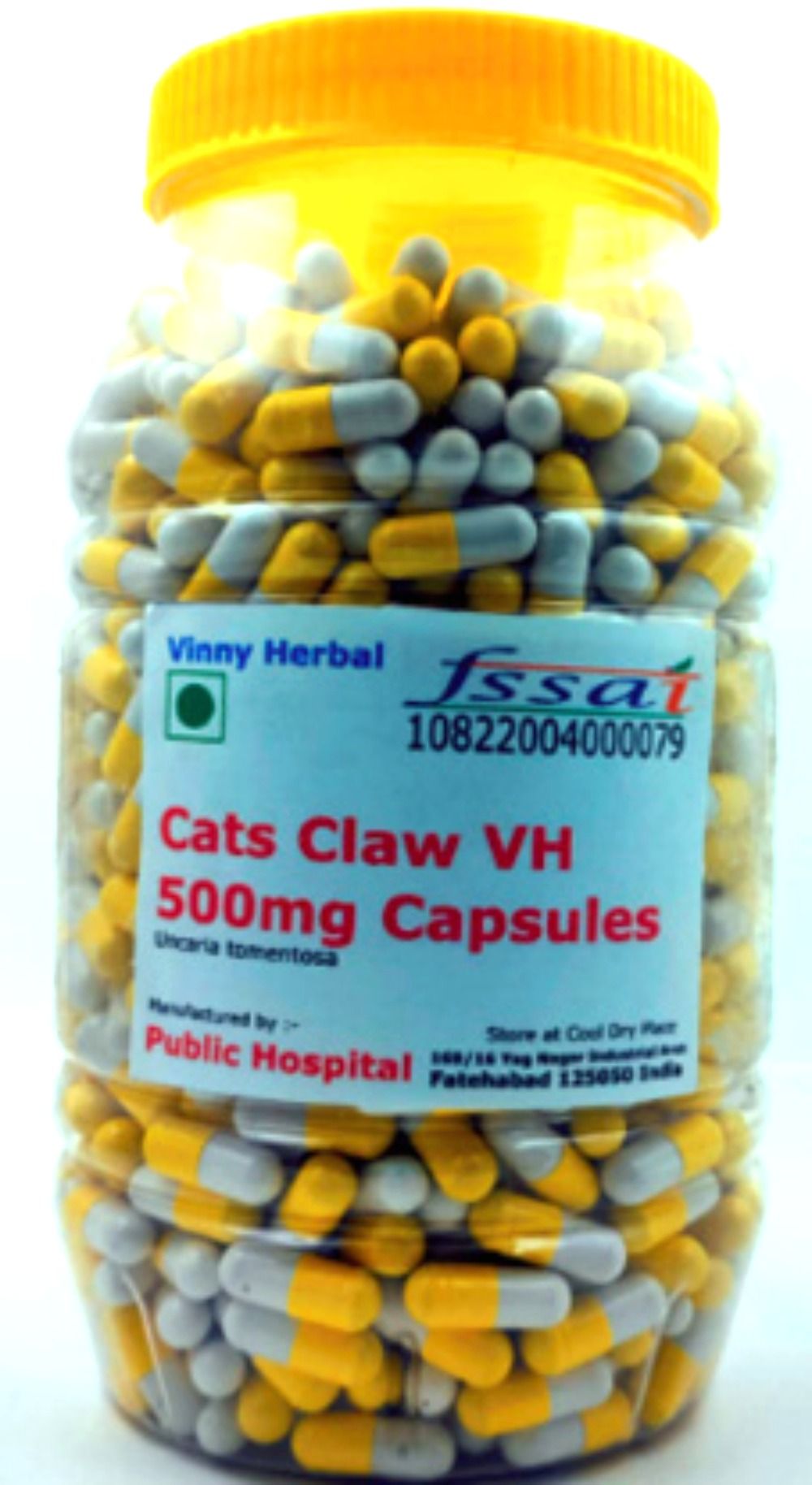 Cats Claw VH Herbal Supplement 500mg Capsules