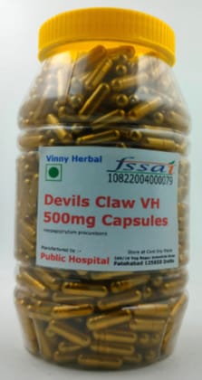 Devils Claw VH Herbal Supplement 500mg Capsules