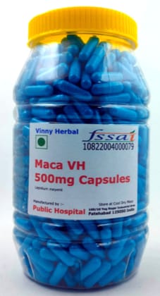 Maca VH Herbal Supplement 500mg Capsules