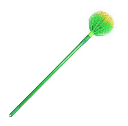 Namaskaram? ABS Ceiling Jala Cleaning Plastic Broom/Gobhi Jala, Ceiling Jala Used for Cleaning Home, Office Cleans Hidden Corners, Cobweb & Dusts etc, (Color May Vary)