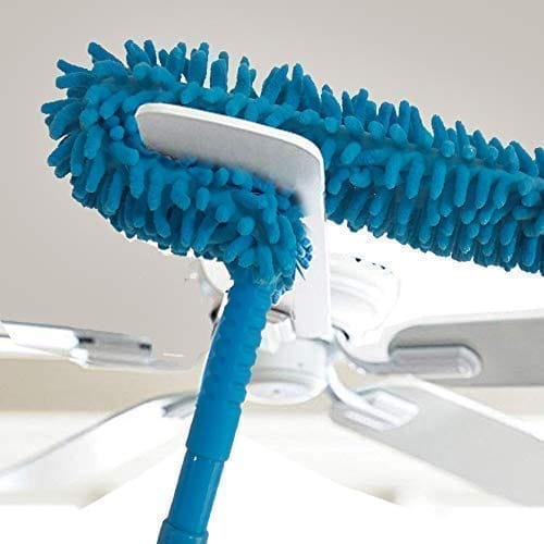 Namaskaram Foldable Cleaning Brush Feather Duster Magic Dust Cleaner Fit Tool for Home, Office, Large Multipurpose Microfiber Fan (Multicolour)