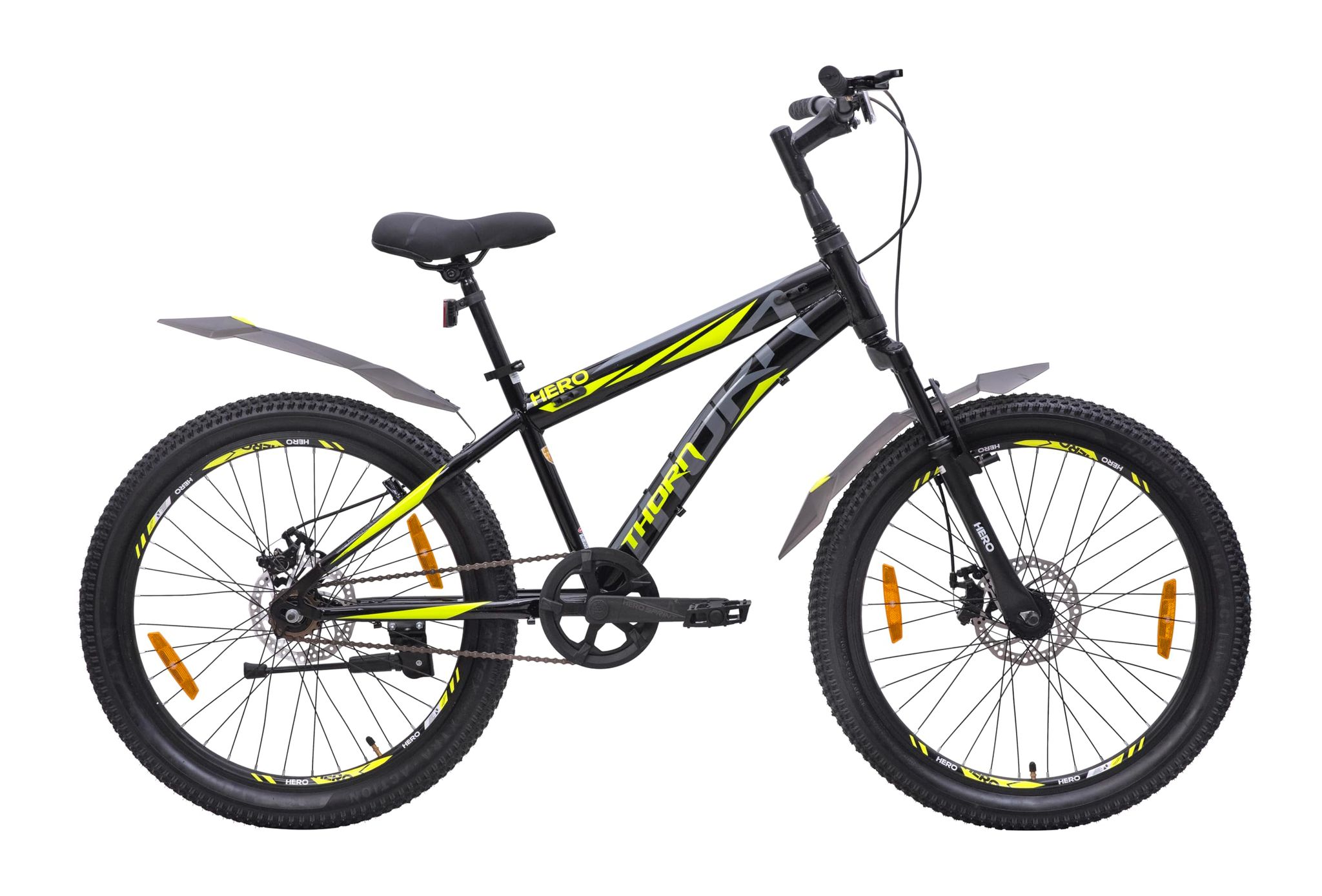 Hero Thorn 26T Mountain Bicycle for Mens | Front Suspension | Dual Disk Brake | Ideal for Adult