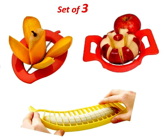 Apple Mango banana Fruits Cutters combo