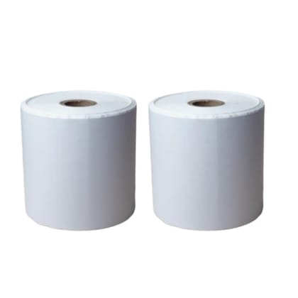 ELATapes Direct Thermal Shipping Labels Printer Sticker Roll (1000 Labels per roll) (White, 2"x 1") (Pack of 2)