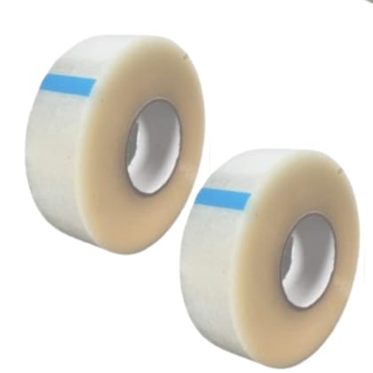 JPPL transparent adhesive bopp roll packing tape,Adhesive tape that can be used for a variety of purposes, such as sealing envelopes,wrapping gifts,transparent tape (Set of 2) (2 inch X 500 mtr)