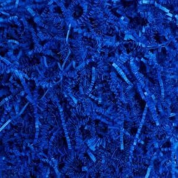 JPPL Shredded Paper for Gift Wrappping & Basket Filling,Crinkle Cut Paper,Confetti Paper,Reusable & Environment Friendly,Suitable for E-commerce Business,(Pack of 500 grams) (Blue)