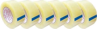 ELATAPES EXPAND STICKING POSSIBILITIES ELA Tapes 555 2-inch Cello Tape, (300 mtr Length, Transparent) - Pack of 6