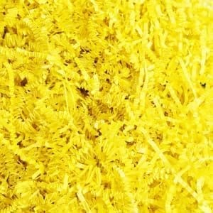 JPPL Shredded Paper for Gift Wrappping & Basket Filling,Crinkle Cut Paper,Confetti Paper,Reusable & Environment Friendly,Suitable for E-commerce Business,(Pack of 500 grams) (Yellow)