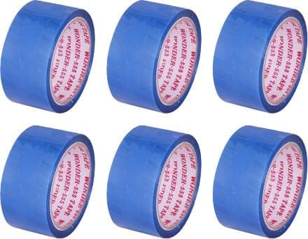 ELATAPES flip kart packaging tape | 65 meter X 48mm / 2inch | Flip Kart packing material | Suitable for e-commerce | Packaging material for small busines. (Set of 6 roll)