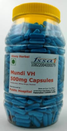 Mundi VH Herbal Supplement 500mg Capsules