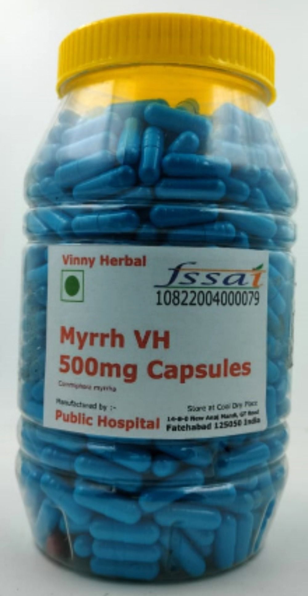 Myrrh VH Herbal Supplement 500mg Capsules