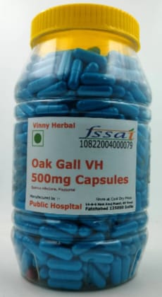 Oakgall VH Herbal Supplement 500mg Capsules