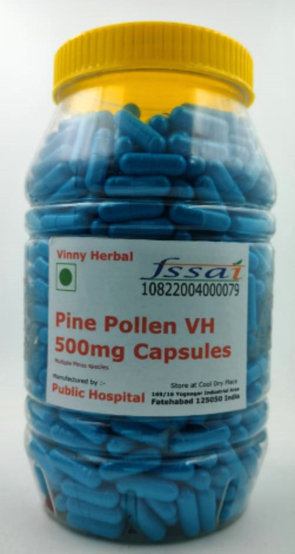 Pine Pollen VH Herbal Supplement 500mg Capsules