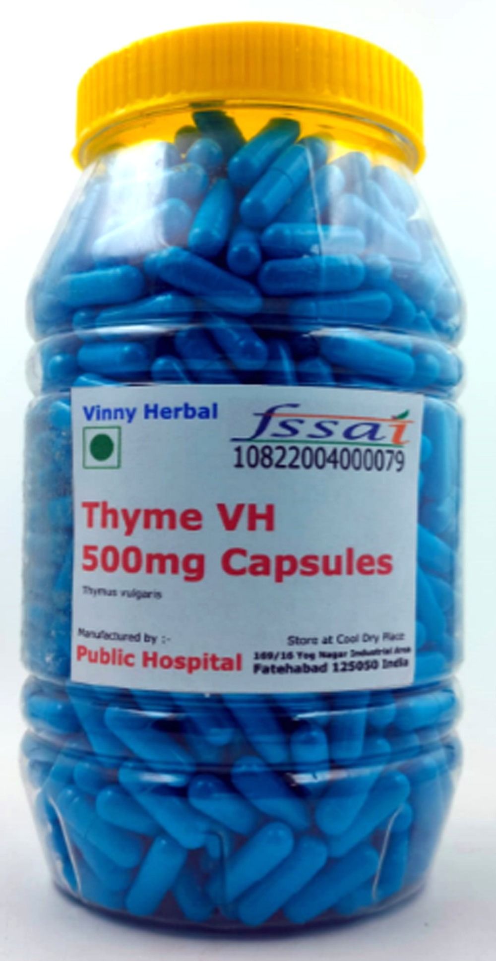 Thyme VH Herbal Supplement 500mg Capsules