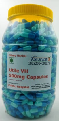 Utile VH Herbal Supplement 500mg Capsules