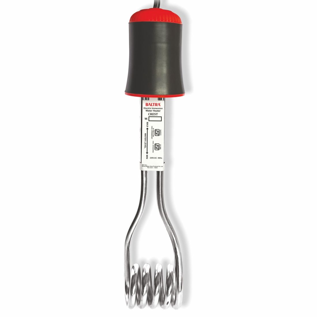 Baltra Crest 1500 W Shock Proof Immersion Heater Rod