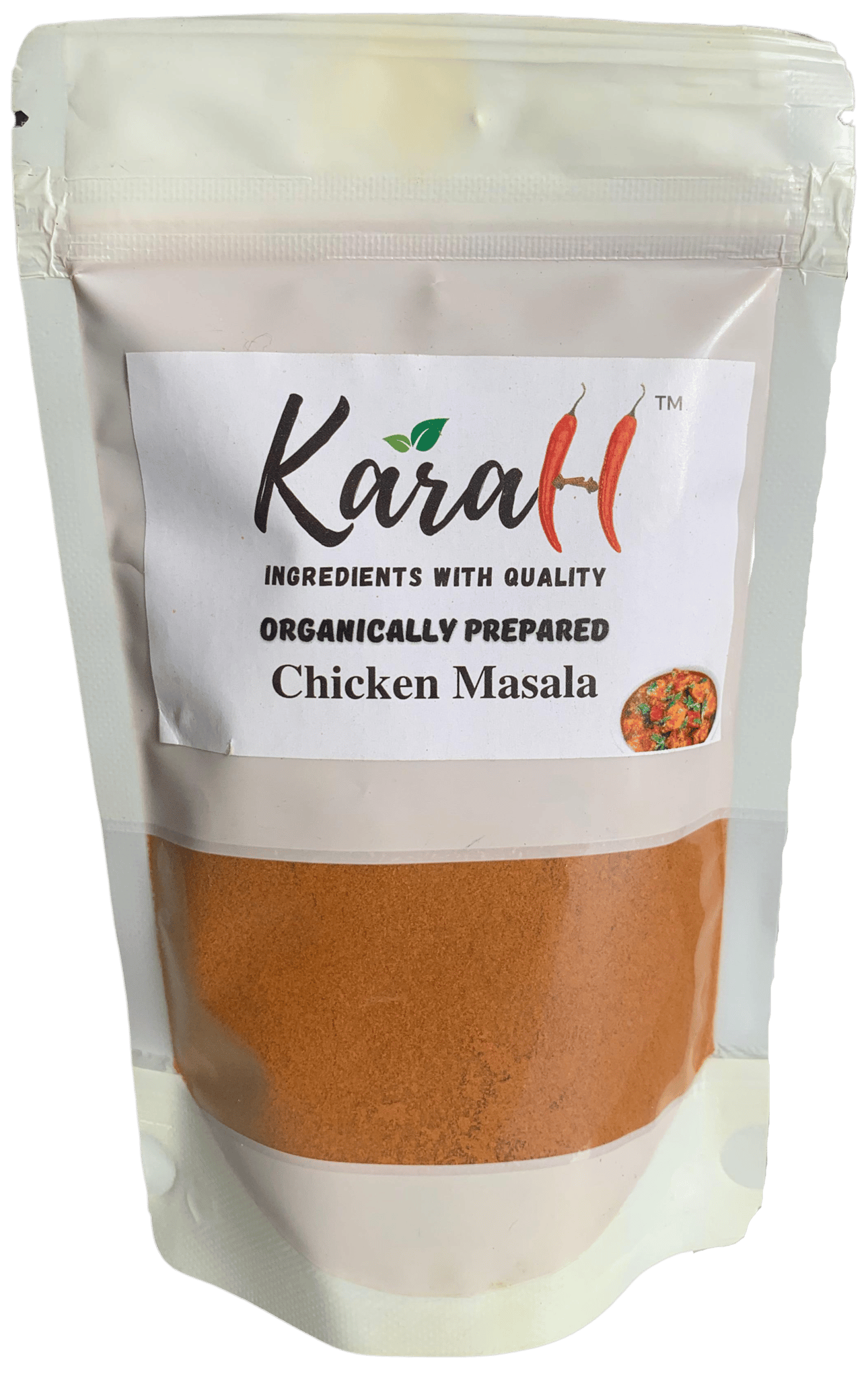 Karah Organic Chicken Masala - 100grams