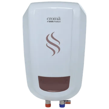 Croma 5 Litre Instant Geyser with Efficient Thermostat (White)