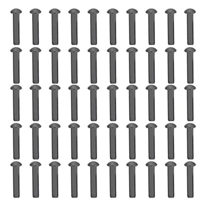 B.K.Jagan & Co Mild Steel Rivets - (Pack Of 50 Pcs) (1/4" X 1.1/2")