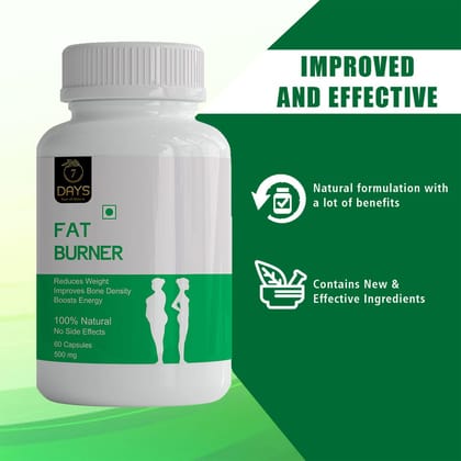 Ayurvedic Fat Burner and Weight Loss capsules for men and women (60 Capsules)