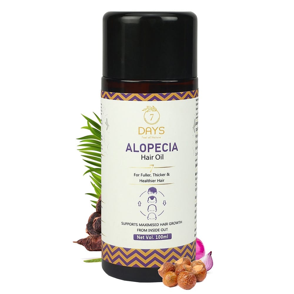 Alopecia Hair oil with Ginger, Onion, Shikakai for Hair Gowth Stop Hair Fall Hair Oil (100 ml)