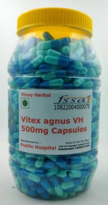 Vitex Agnus VH Herbal Supplement 500mg Capsules