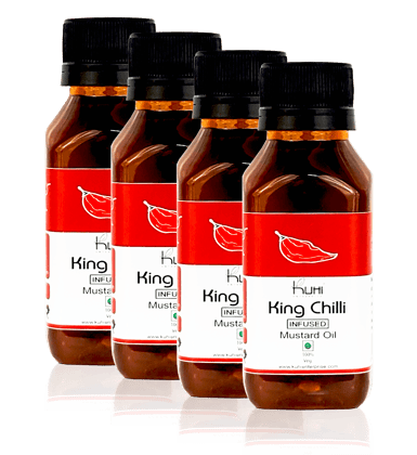 Kuhi's Infused Oil | Liquid Seasonings (Combo of 4 Bottles)