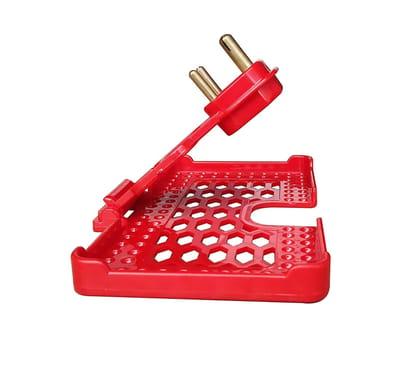  Red Extension Cord Holder with Phone Holder