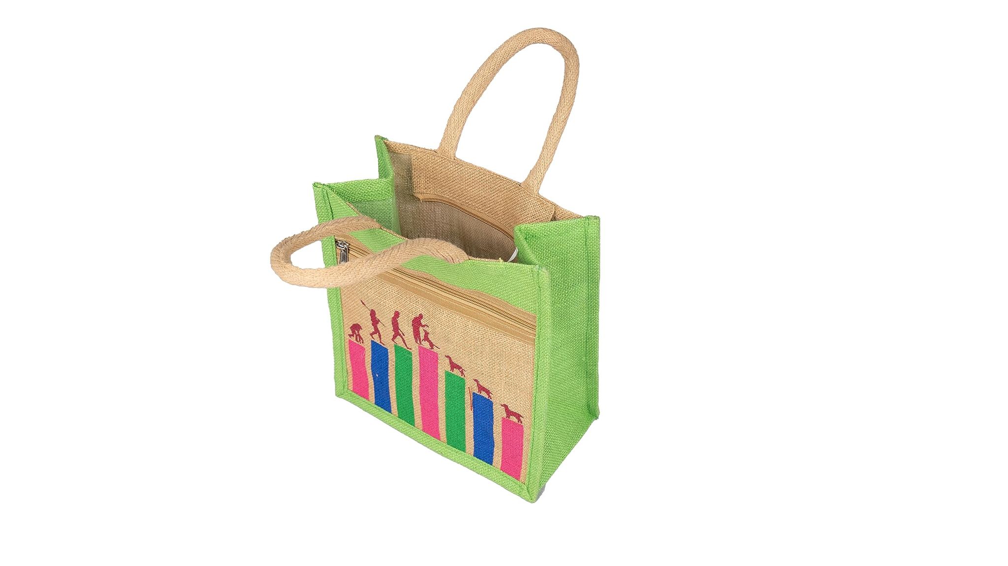 Jute Carrier Lunch Bag