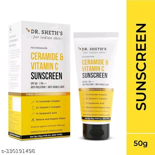 Dr. Sheth's Ceramide & Vitamin C Sunscreen SPF