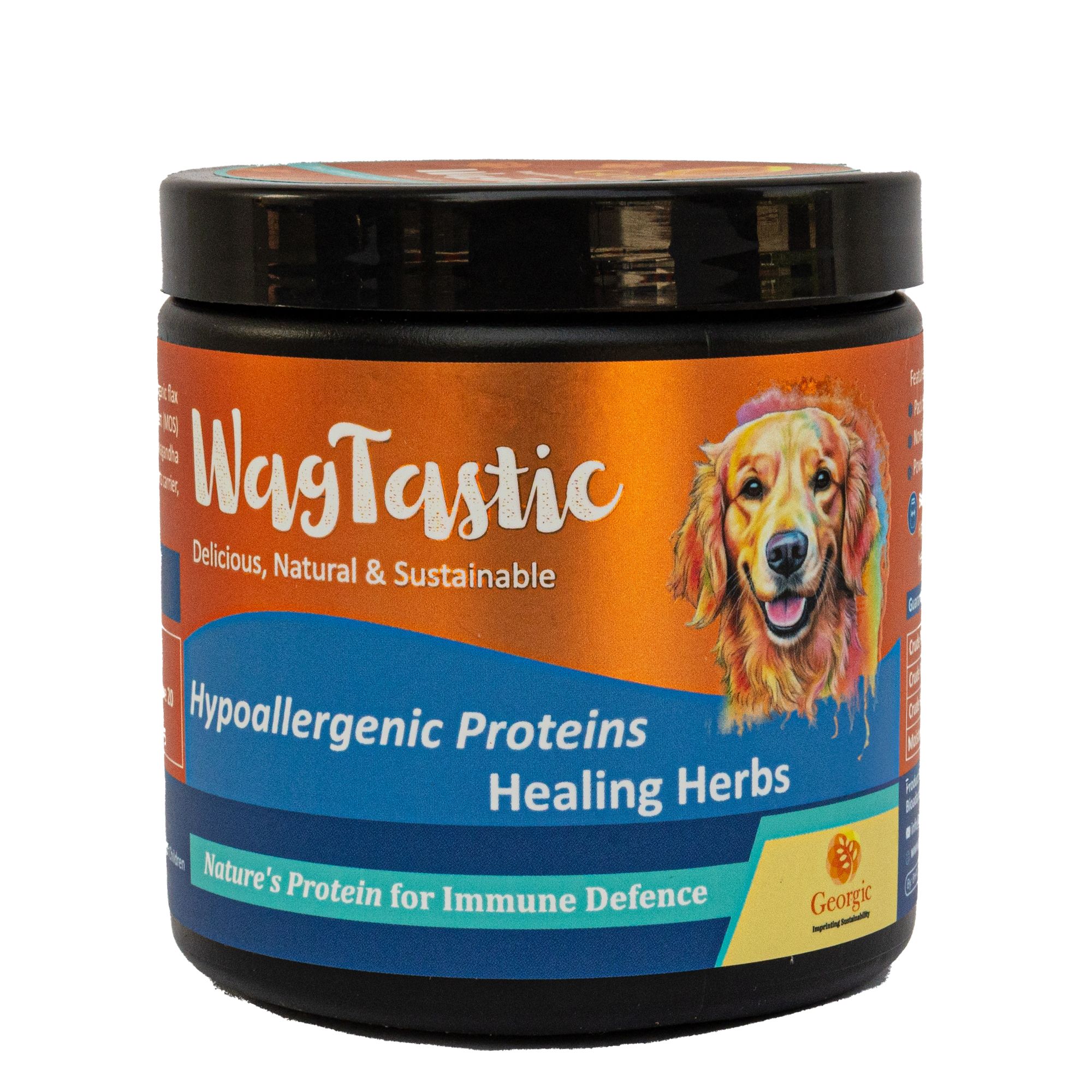 GEORGIC Health Booster Dog Supplement, 100% Natural Super Food for Pets - Enhance Wellness and Supports Immunity with Healing Herbs - Ideal for Pregnant, Lactating Dogs (150 Gram)