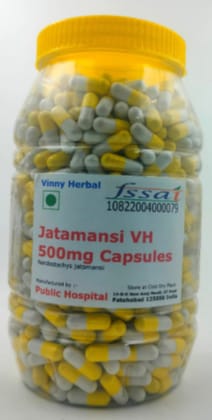 Jatamansi VH Herbal Supplement 500mg Capsules