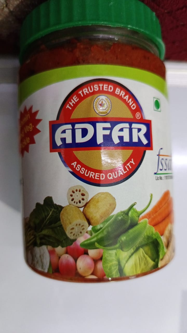  Adfar Mixed Vegetable Pickle