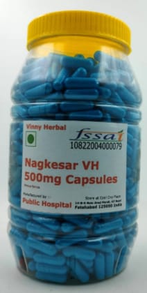 Nagkesar VH Herbal Supplement 500mg Capsules