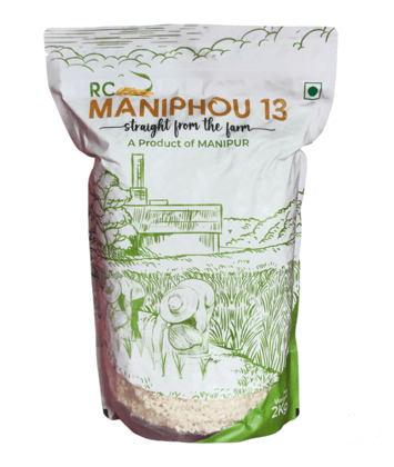 Manipuri rice, Meitei Chang (White Sticky Rice, 2kg)