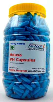 Adusa VH Herbal Supplement 500mg Capsules