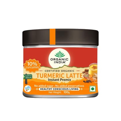 ORGANIC INDIA Turmeric Latte 100 gm (Instant Premix)