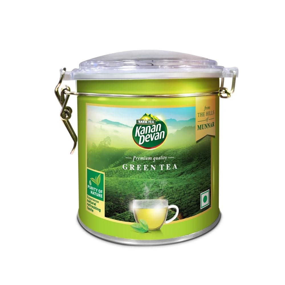 Tata Tea Kanan Devan, Premium Green Tea, From the Hills of Munnar, 50g