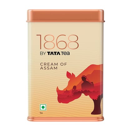 1868 by Tata Tea Cream of Assam | 100g | Assam Black Tea | Premium Tea with Aromatic, Rich & Malty Notes