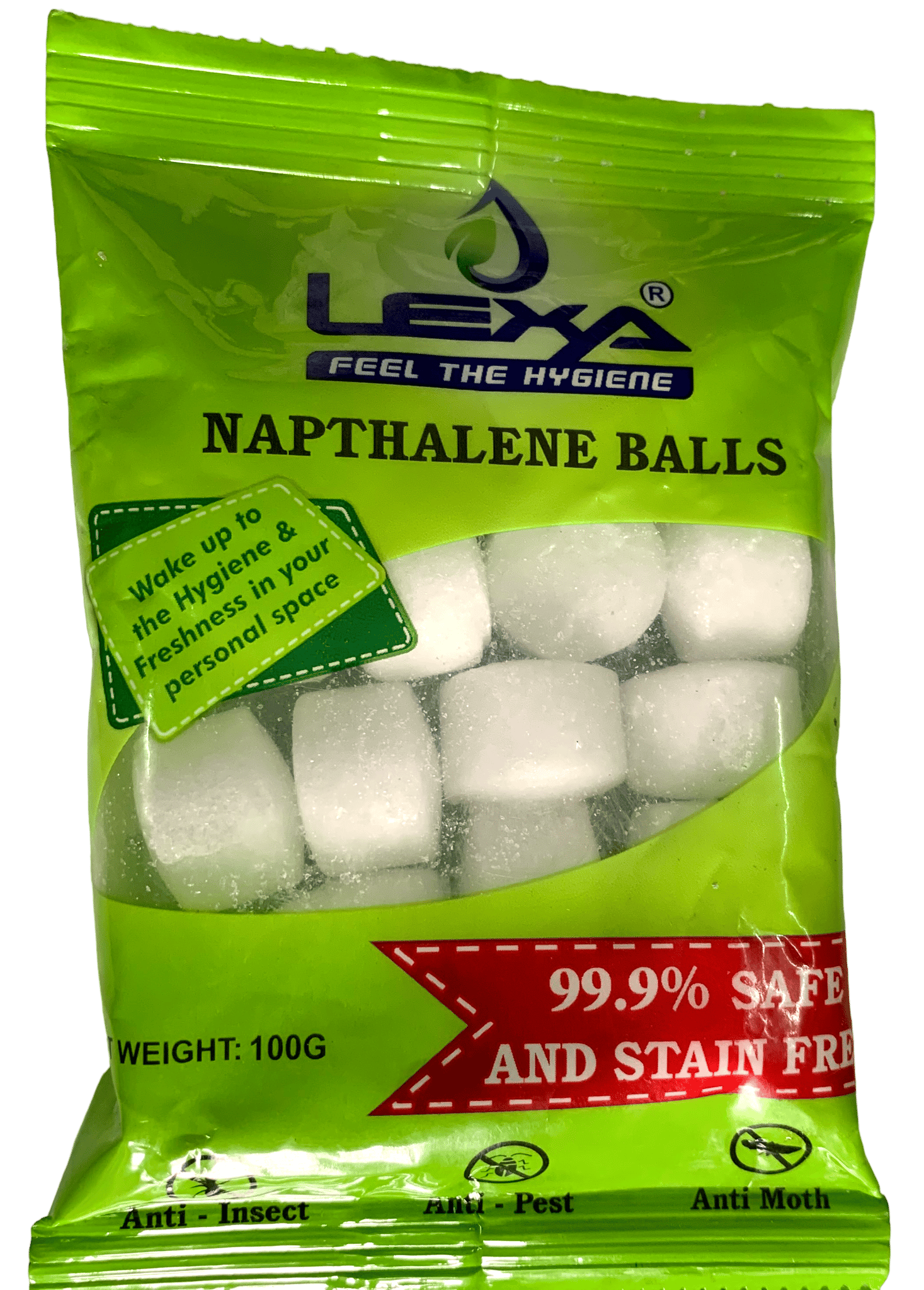 Lexa Naphthalene Balls - 200g (Set of 2)