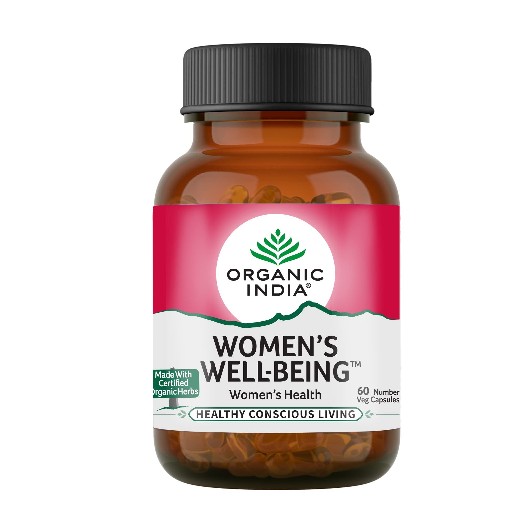 ORGANIC INDIA Women Well Being 60 Veg Capsules