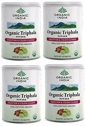 Organic India Triphala Powder 100gm - Pack Of 4