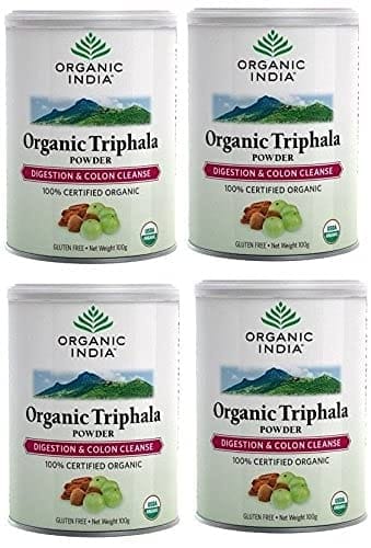 Organic India Triphala Powder 100gm - Pack Of 4