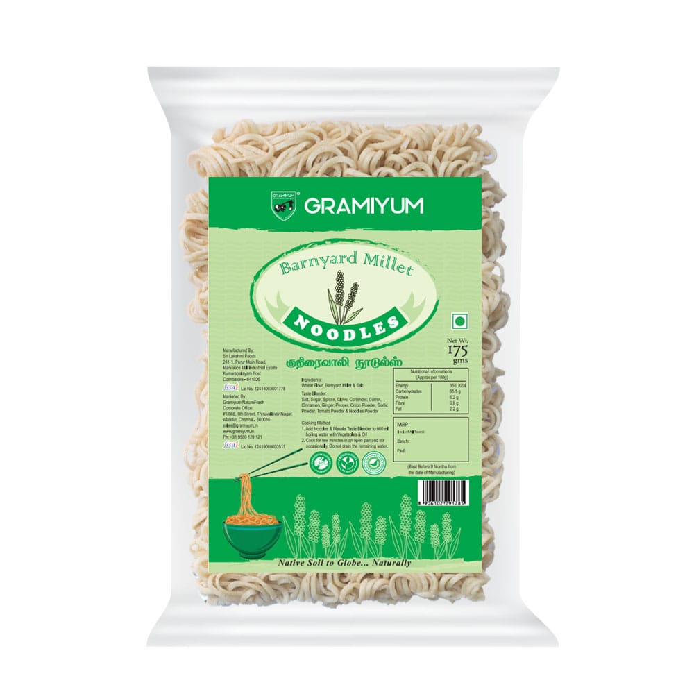 Barnyard Noodles – Kuthuravali Noodles – 175 Gms