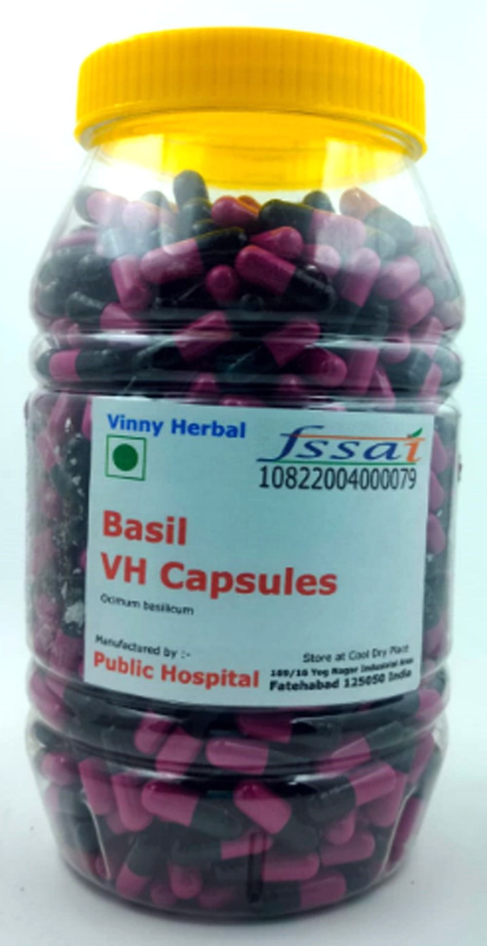 Basil VH Herbal Supplement 500mg Capsules