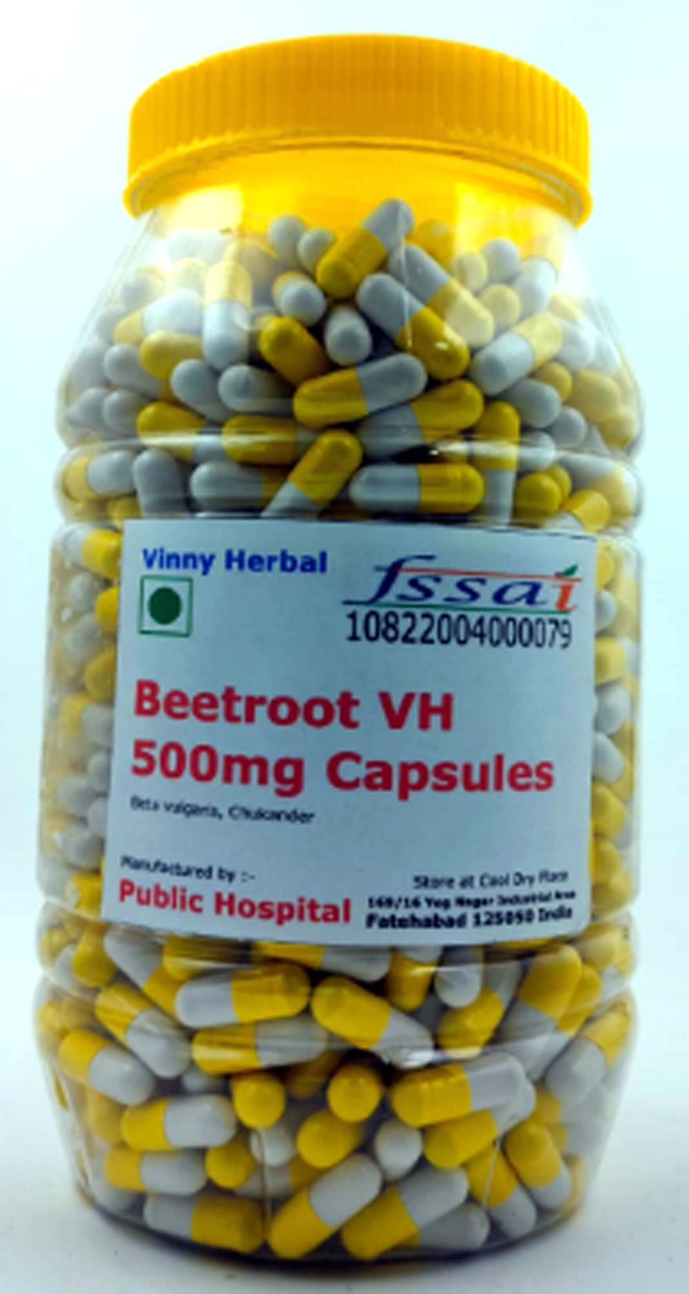 Beetroot VH Herbal Supplement 500mg Capsules