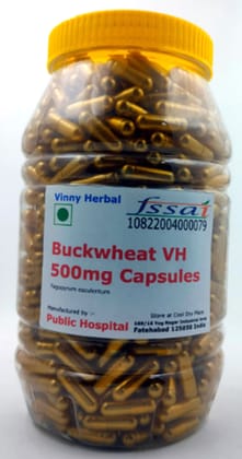 Buckwheat VH Herbal Supplement 500mg Capsules