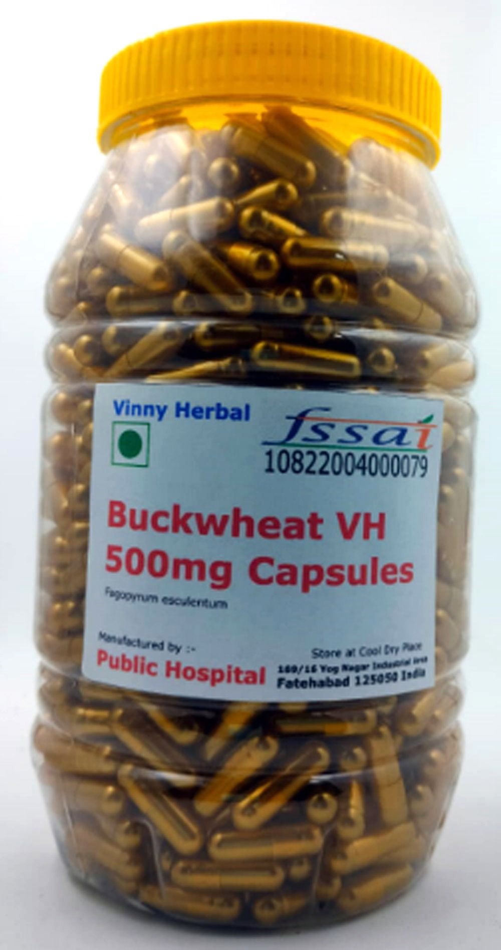 Buckwheat VH Herbal Supplement 500mg Capsules