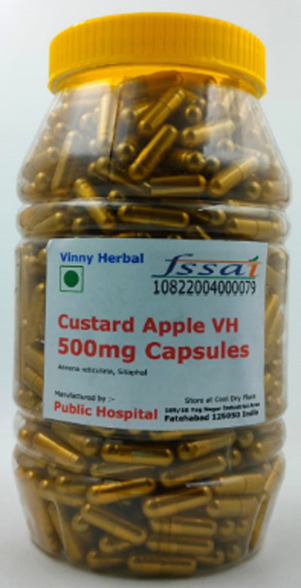 Custard Apple VH Herbal Supplement 500mg Capsules