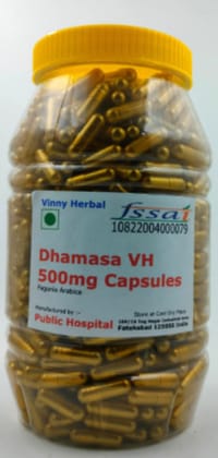 Dhamasa VH Herbal Supplement Powder 500g Jar